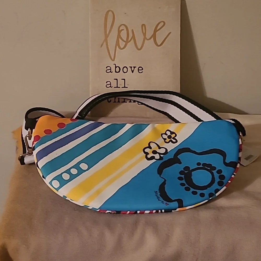 Brighton Graffiti Love Crossbody Belt Bag - Picture 2 of 4